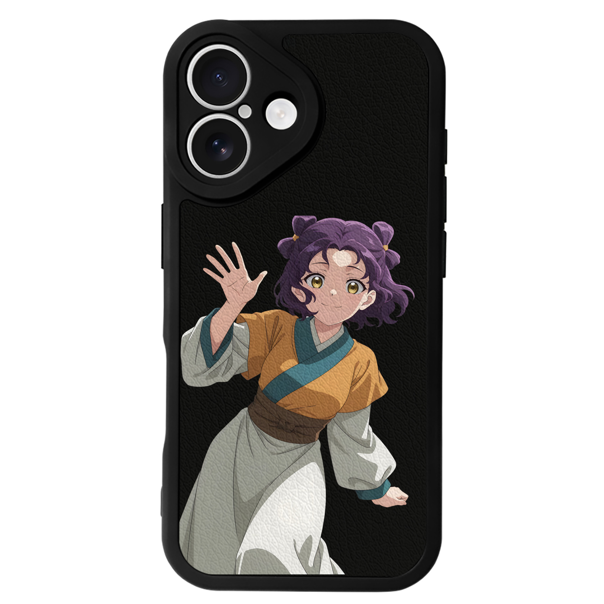 （画像用） 薬屋のひとりごと The Apothecary Diaries 【iPhone 16シリーズ対応】シリコンスマホケース（レザー調） 材質：シリコン
